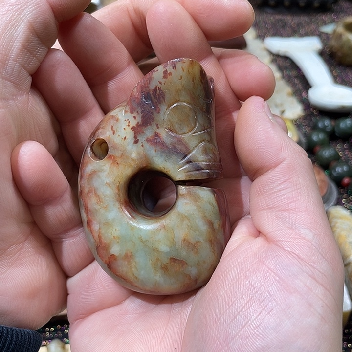 上***水玻璃项链品相好品相好