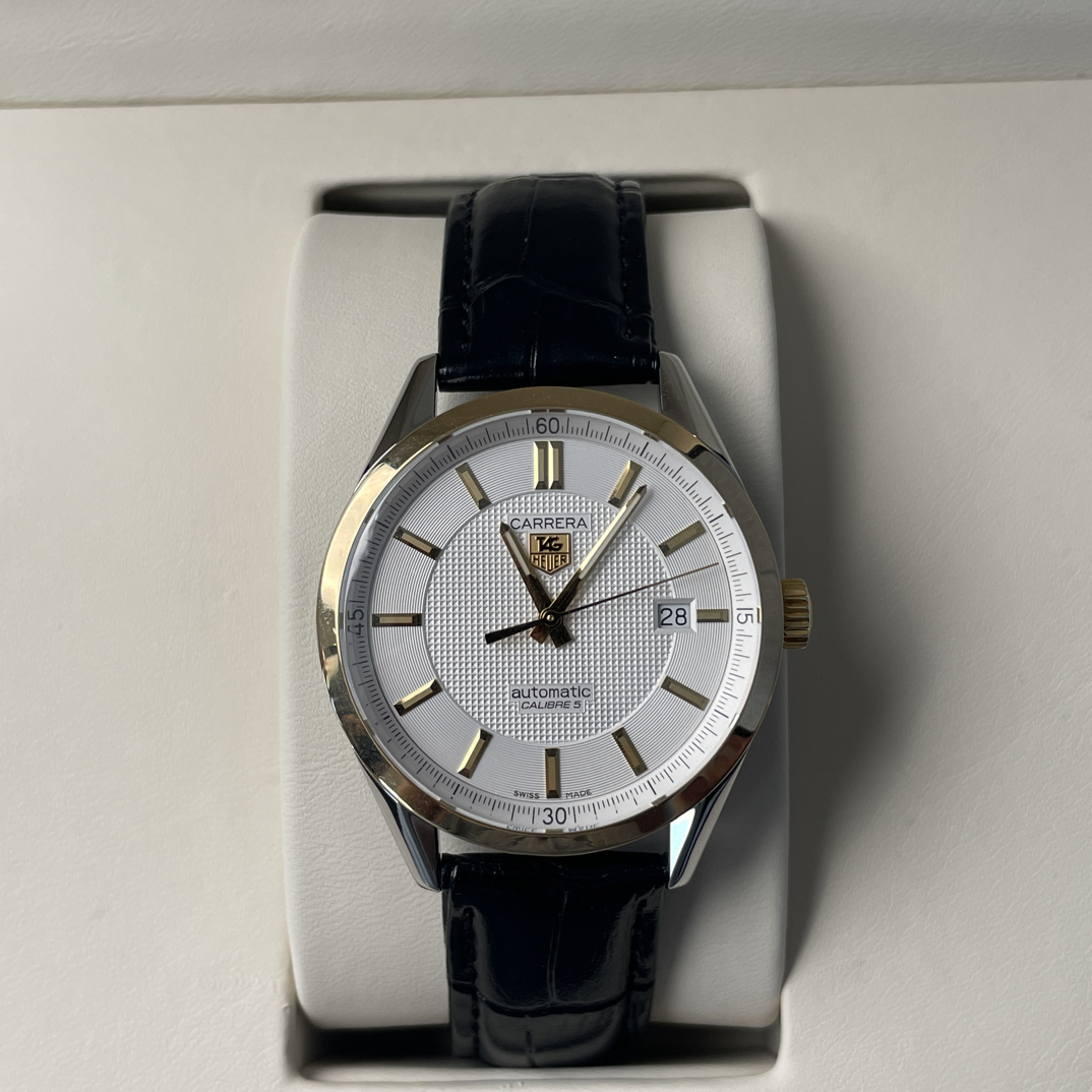 99新 TAG Heuer/泰格豪雅 宏奢批发泰格豪雅卡莱拉39表径金针金刻