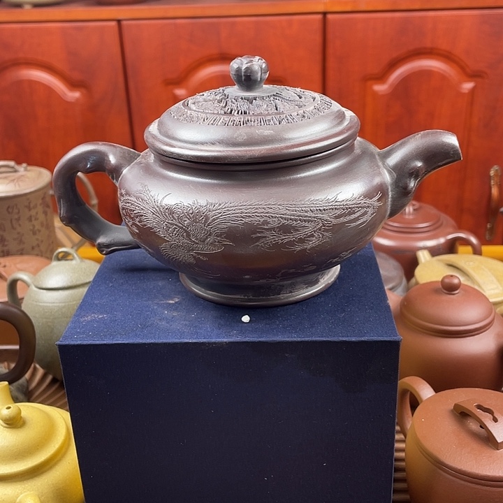 一***器茶壶紫砂正品一把