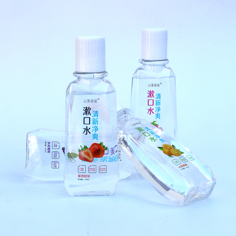 四种果味漱口水除口臭清新口气清洁口腔异味瓶装漱口水温和不辣口