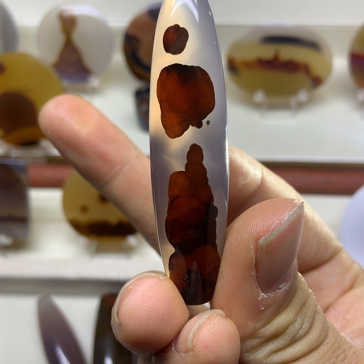 玛瑙/玉髓未镶嵌颈饰