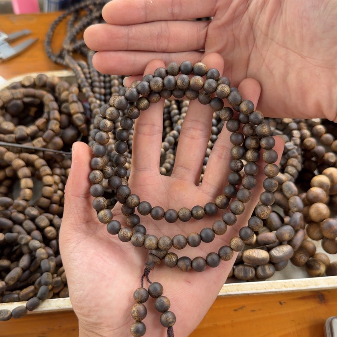 沉香碎屑沉香多圈0.8-30克多样性发一