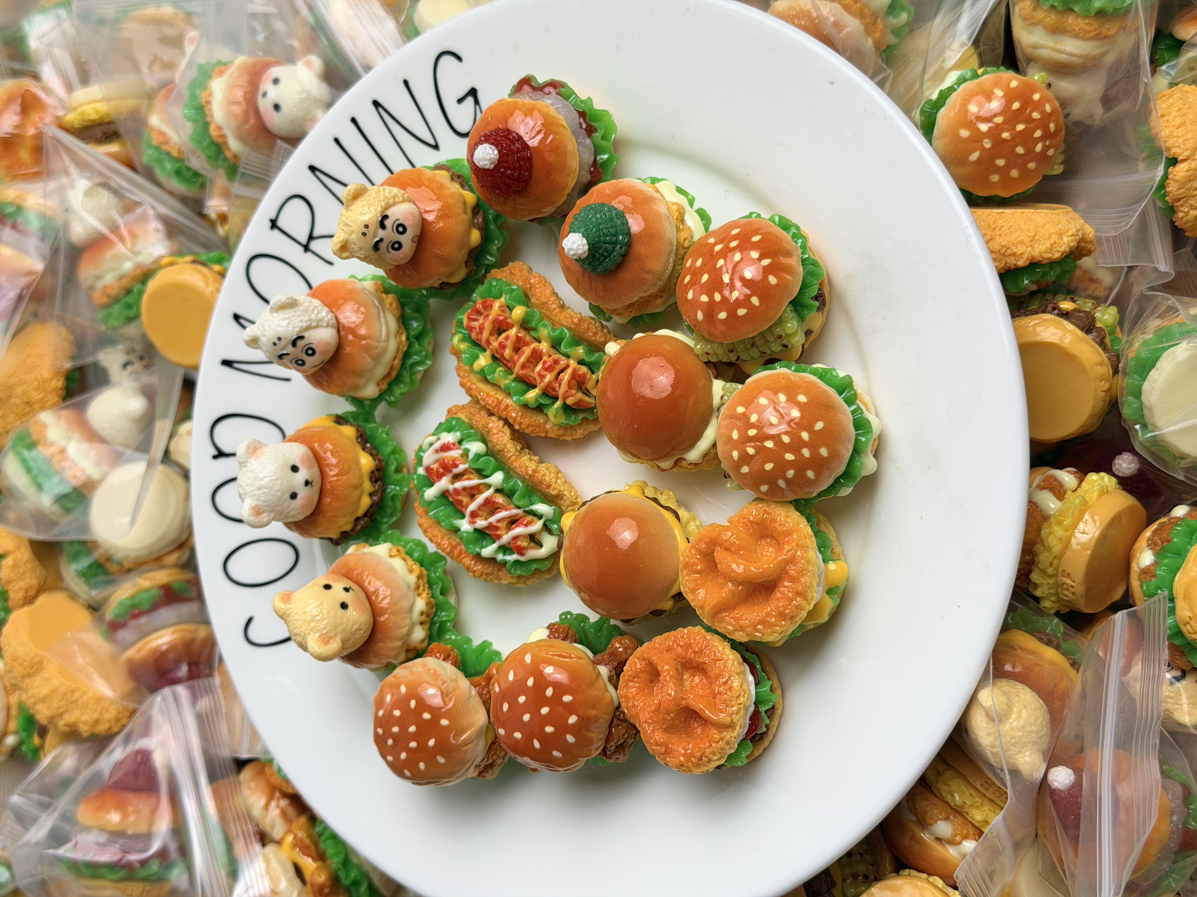 【泡芙定制-汉堡】