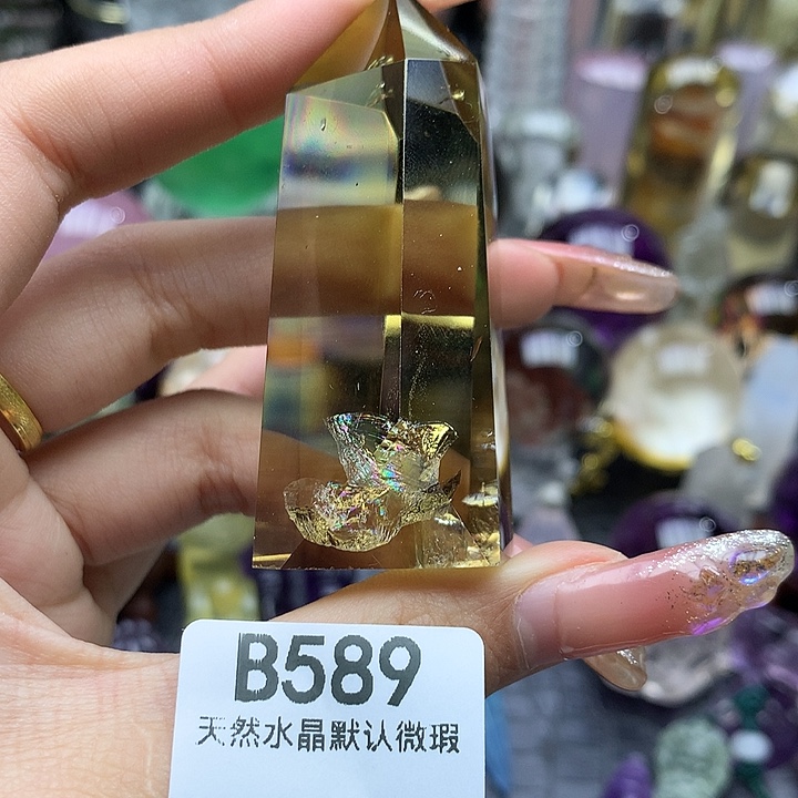 水晶水晶未镶嵌摆件