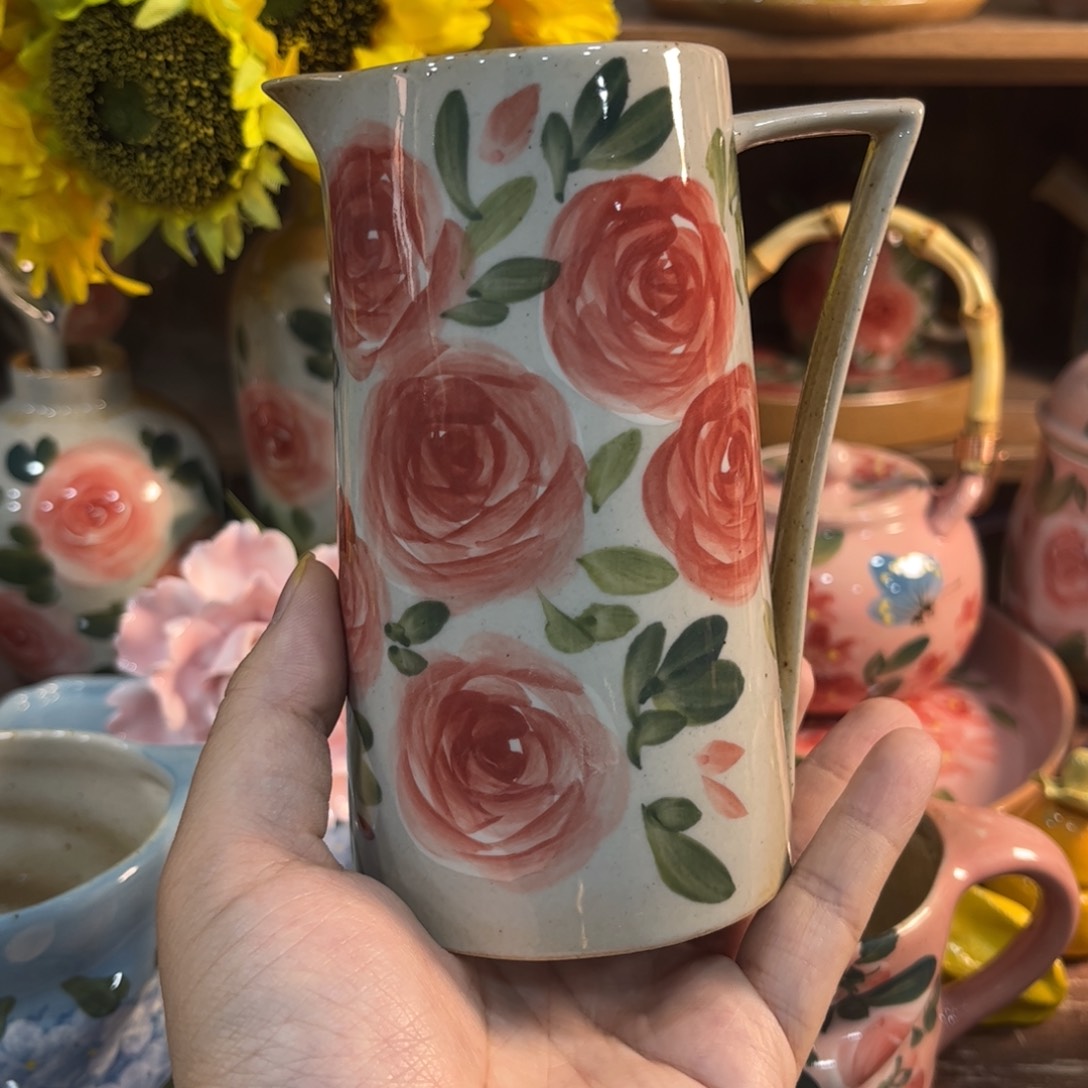 壶红红火火的时候看起来真的特别