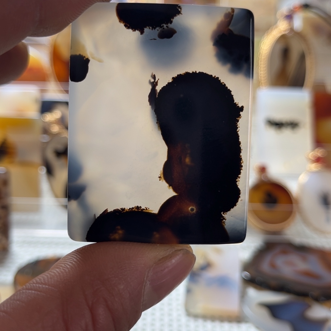 玛瑙/玉髓未镶嵌吊坠(不含链)