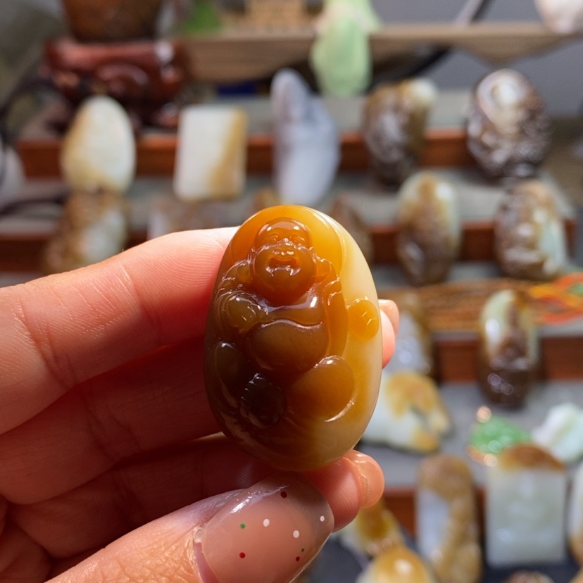 【闪购商品】和田玉（糖玉）吊坠未镶嵌