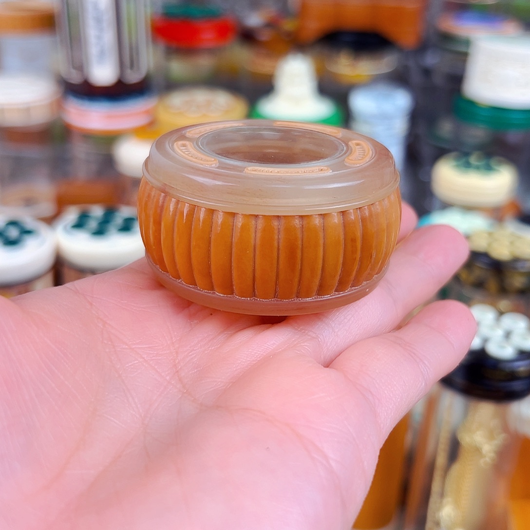 掌中宝南瓜纹万体配竹蛉