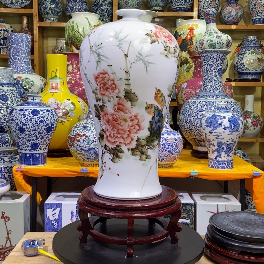 瓶景德镇陶瓷花瓶摆件