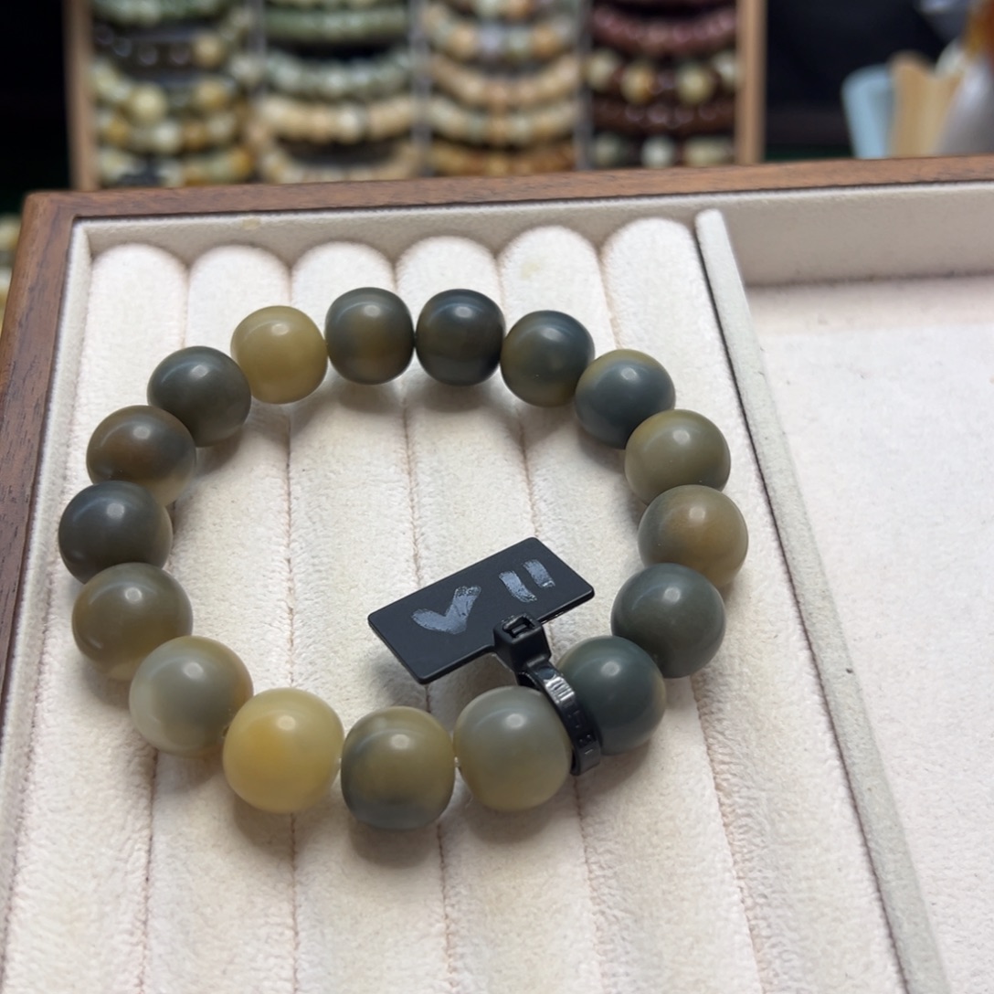 菩提根/象牙果手串卡14苹果干磨微瑕