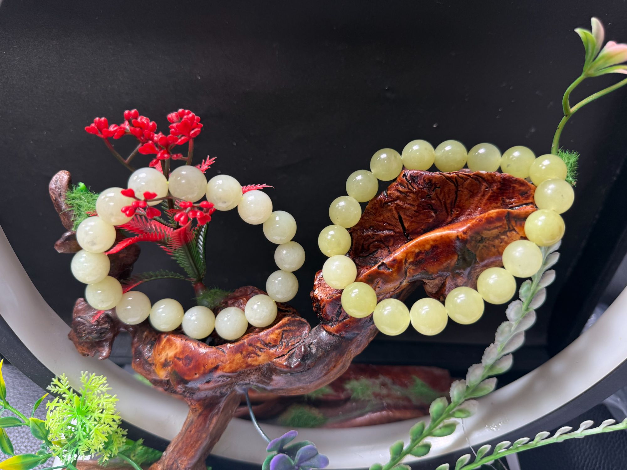 和田玉时尚手串ZBJ002多样性发其一