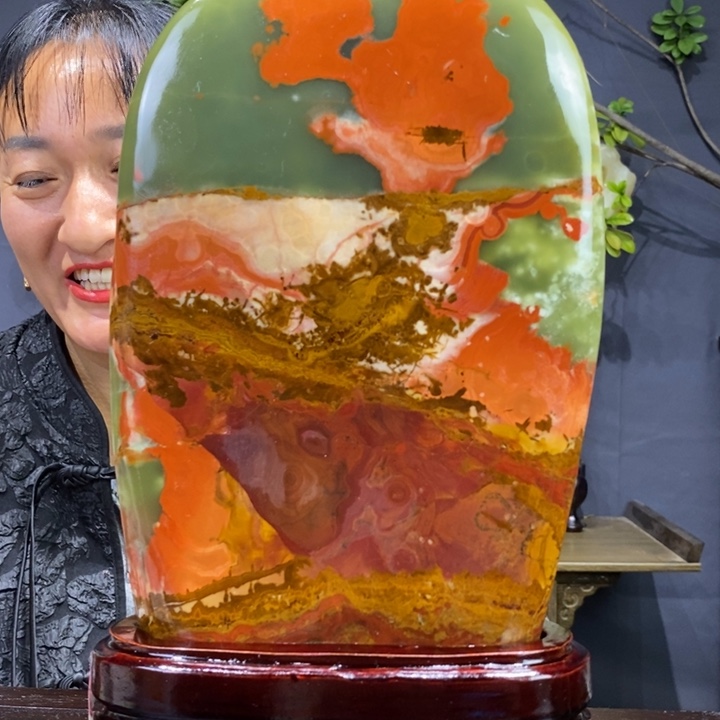 石材精品古青石摆件