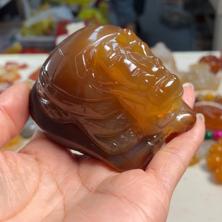 玛瑙/玉髓未镶嵌吊坠(不含链)