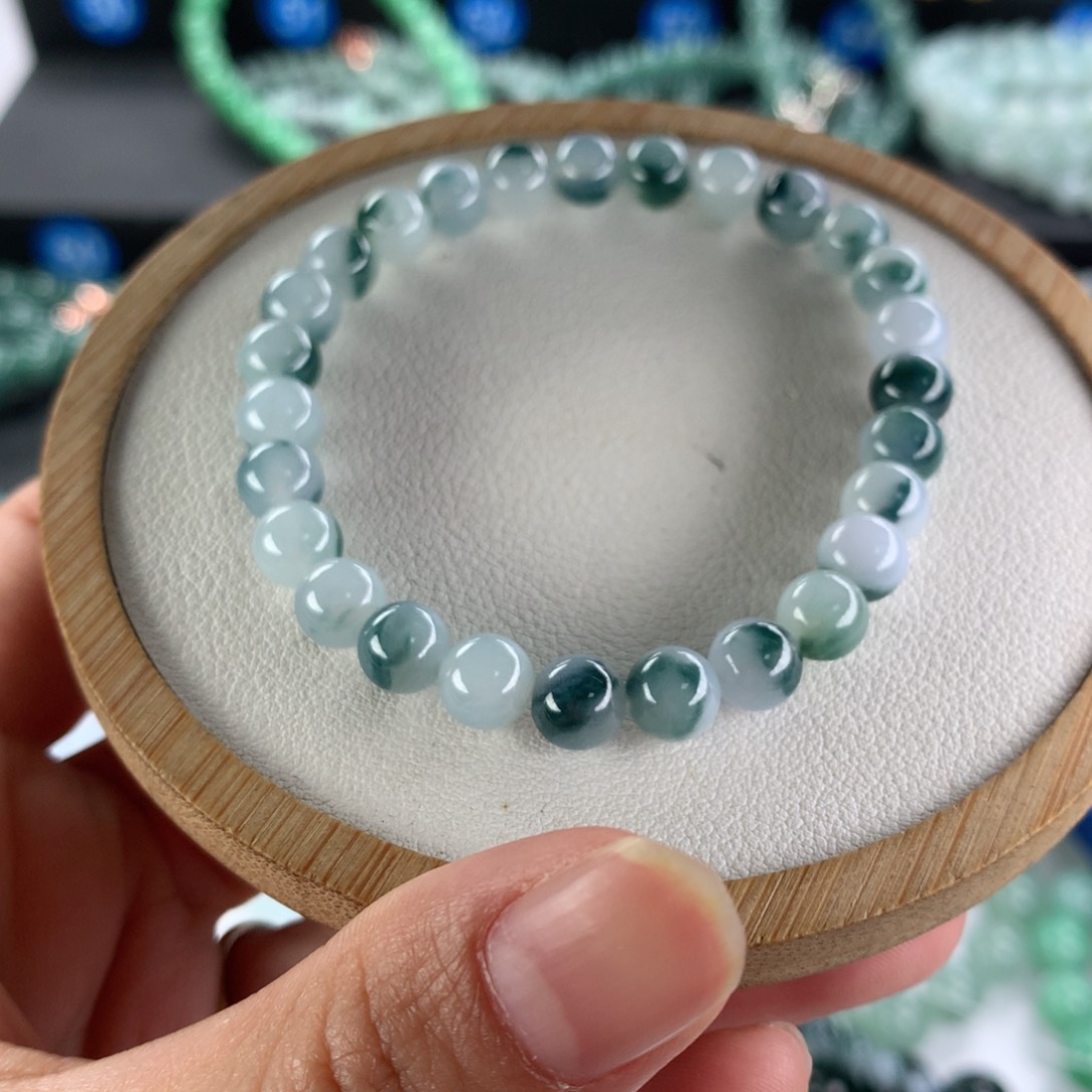 翡翠手链未镶嵌常**r卡6.9