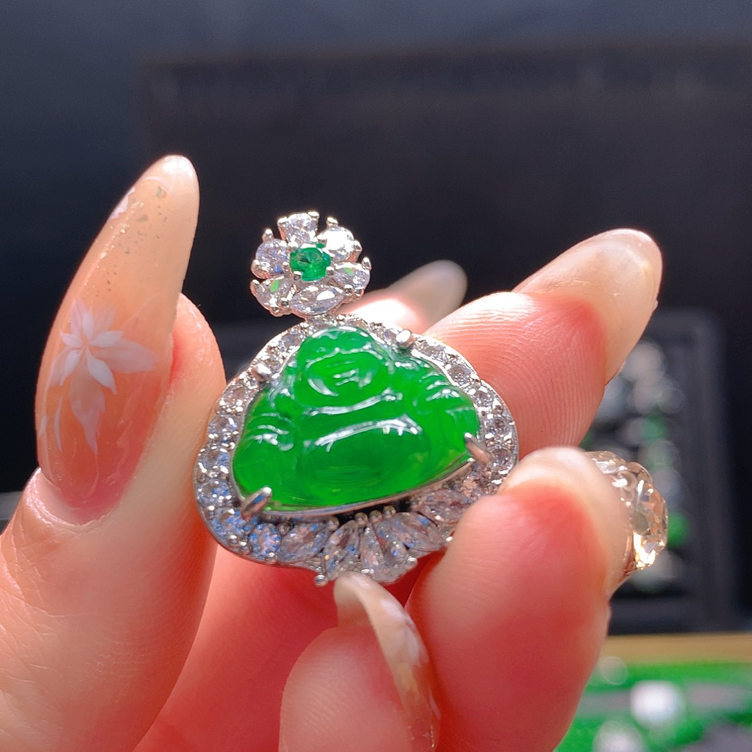 未镶嵌戒指翡翠天然翡翠