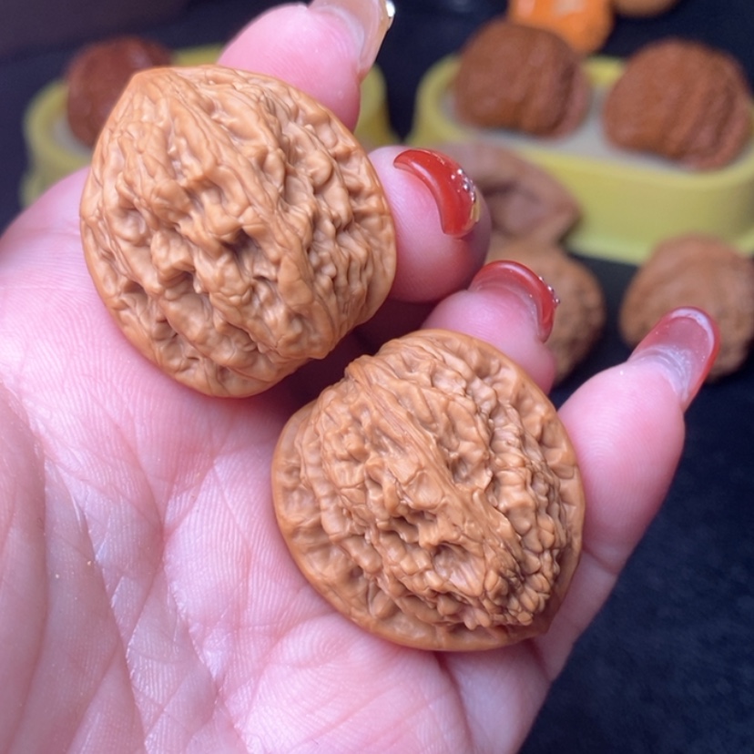 【闪购商品】文玩核桃把件733号虎头30.5