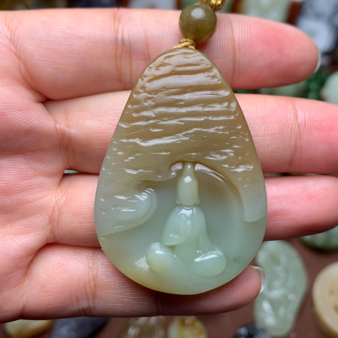 和田玉挂件未镶嵌