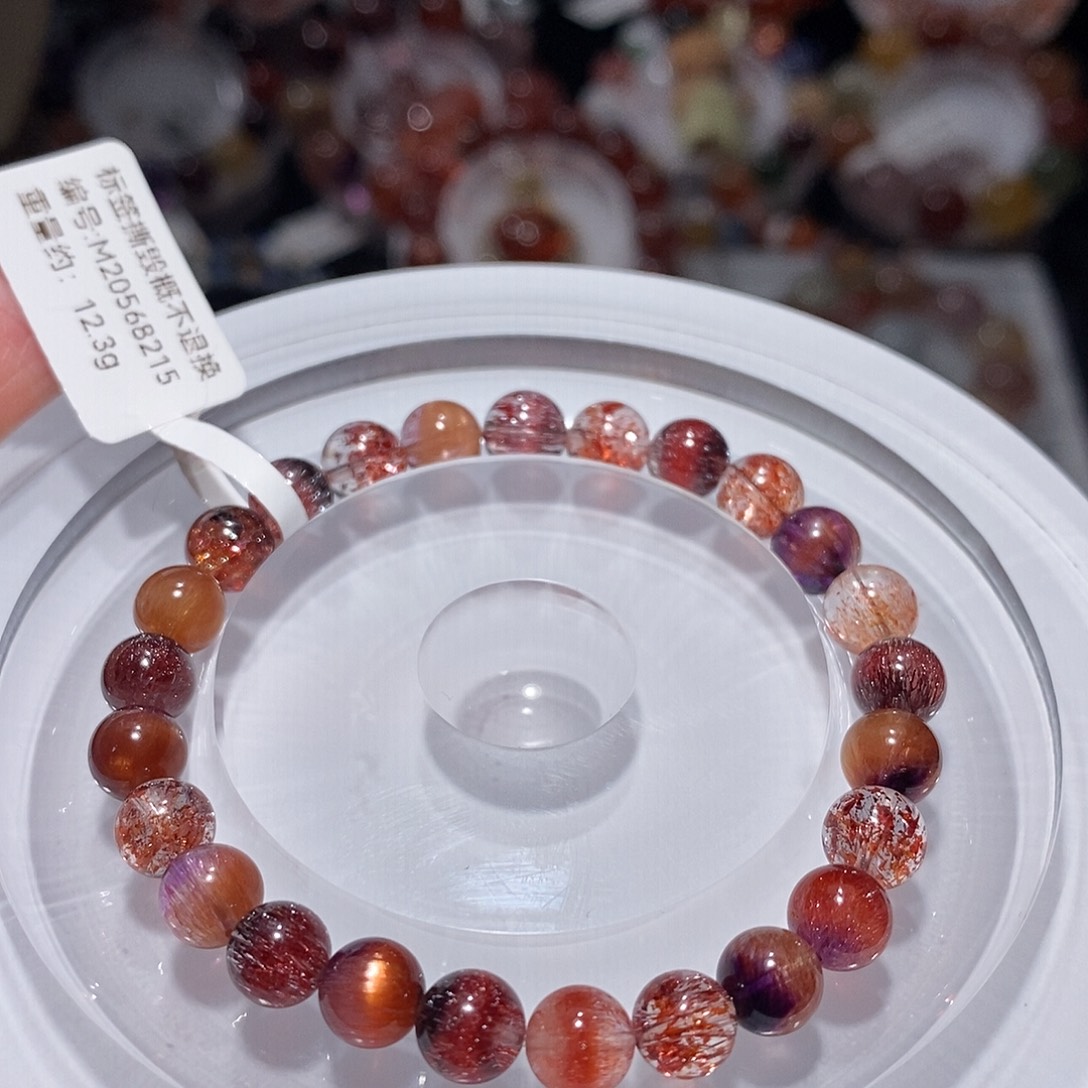 水晶未镶嵌手链F超七7