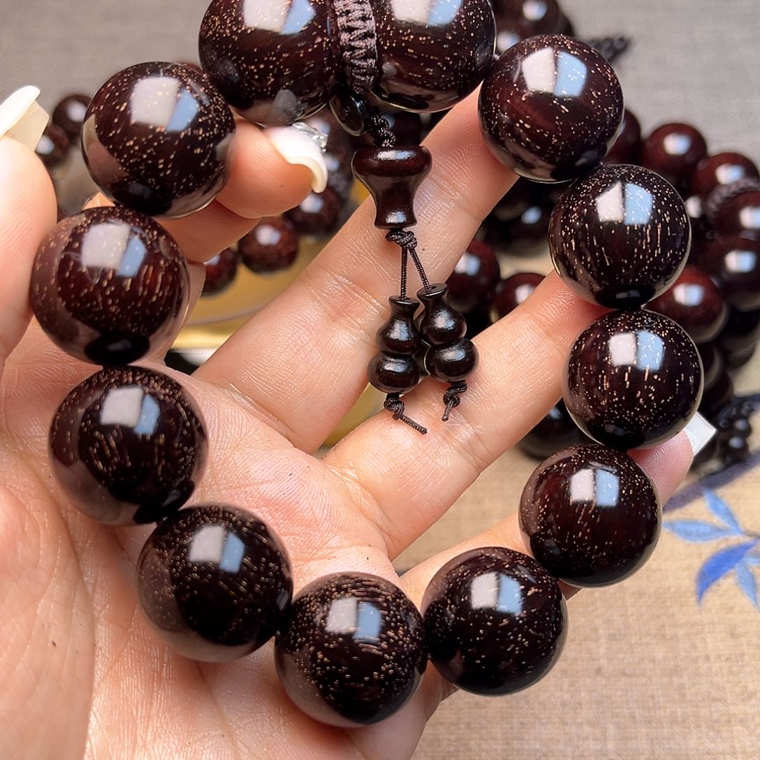 檀香紫檀（小叶紫檀）2.0 12颗满天星