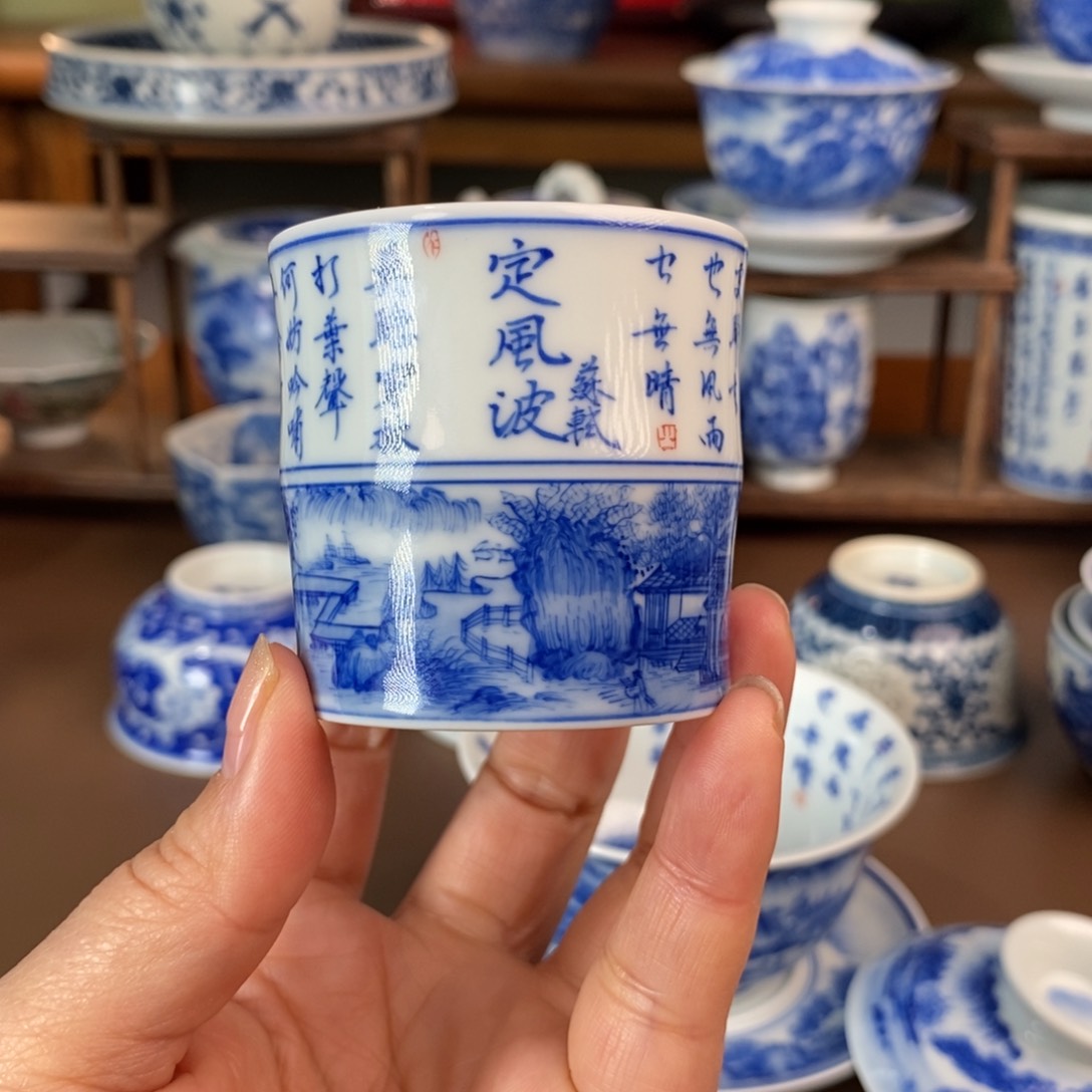 景德镇陶瓷手工手绘