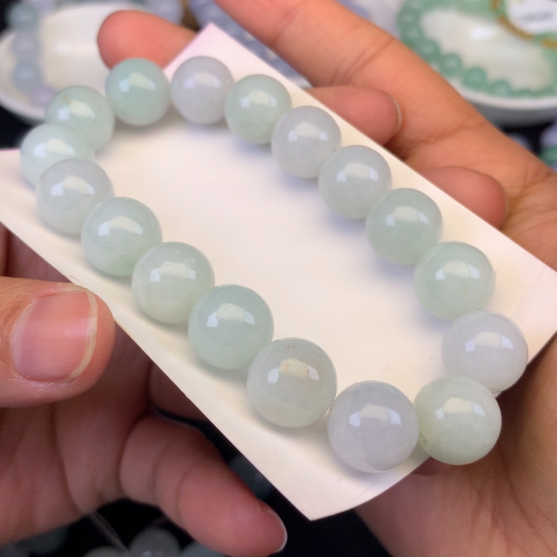 翡翠未镶嵌颈饰天然缅甸翡翠A货卡12