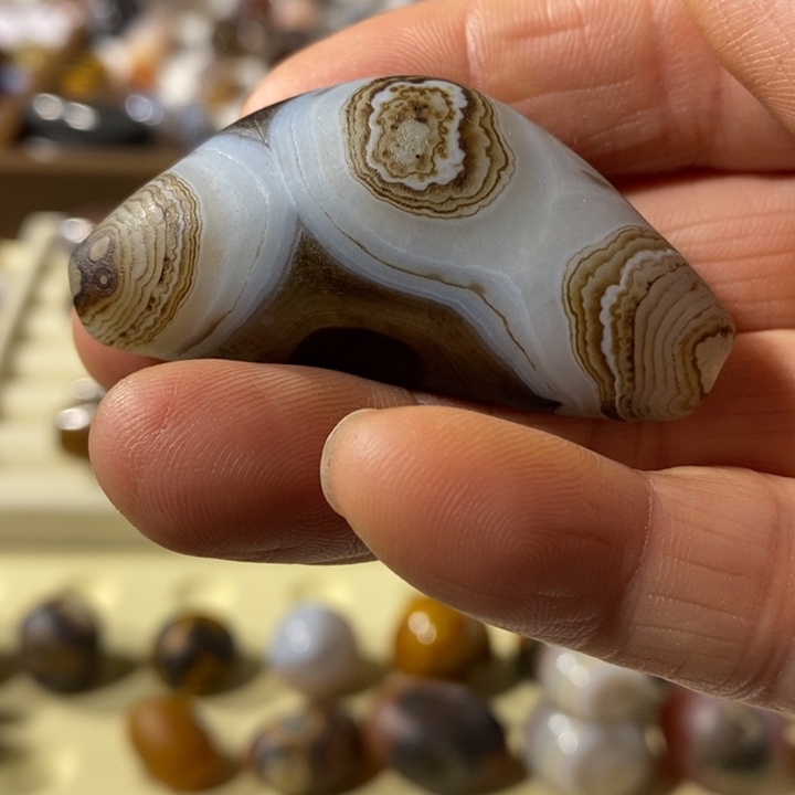 玛瑙/玉髓合金珠宝半成品