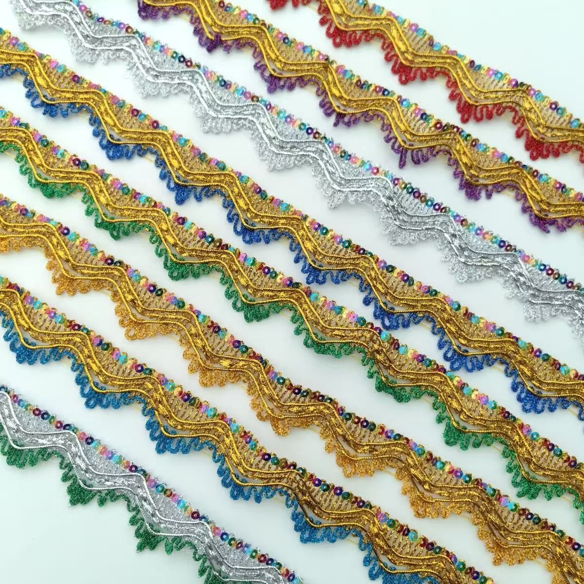 半成品手工折纸花边