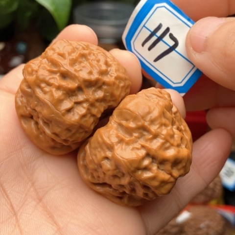 文玩核桃吊坠金蟾38