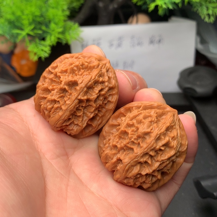 吊坠文玩核桃38野牛