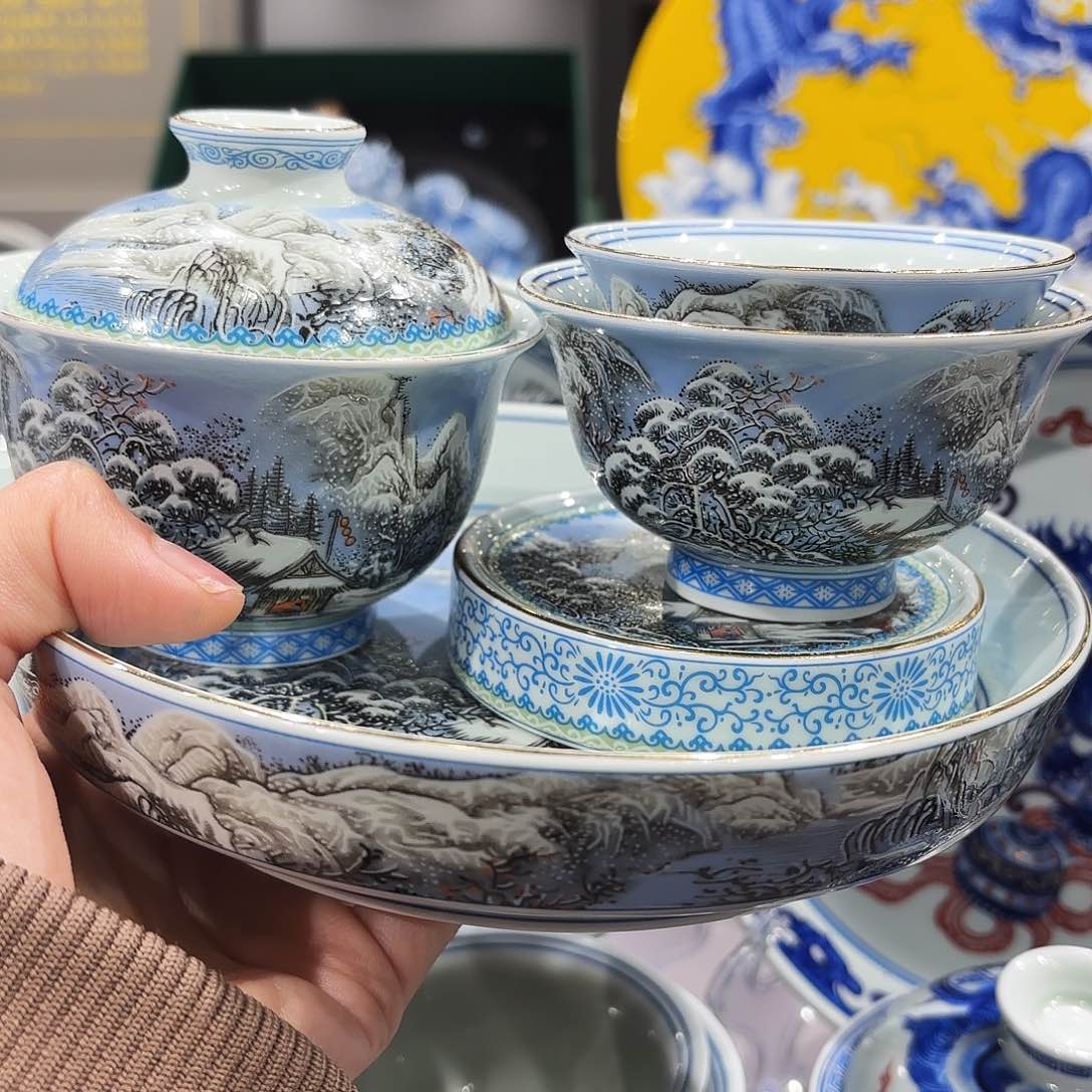 瓷片景德镇瓷器艺术