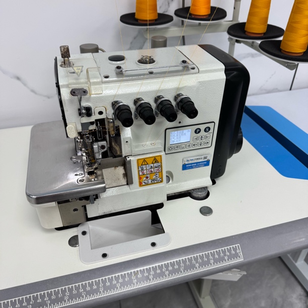 9新  贝斯曼新款全自动电脑三四线锁边机家用工业用拷边机声音静