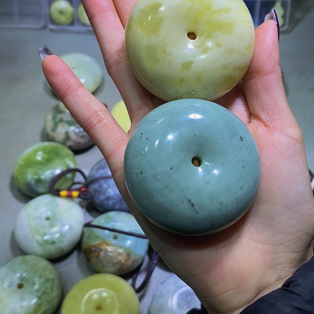 未镶嵌蛇纹石玉其他深*124