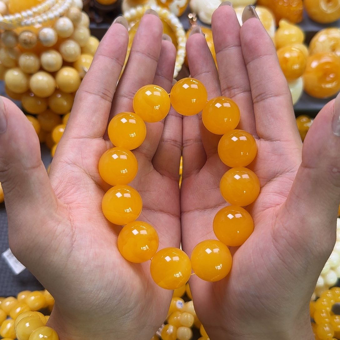 未镶嵌蜜蜡珠宝奇石同料20.7mm