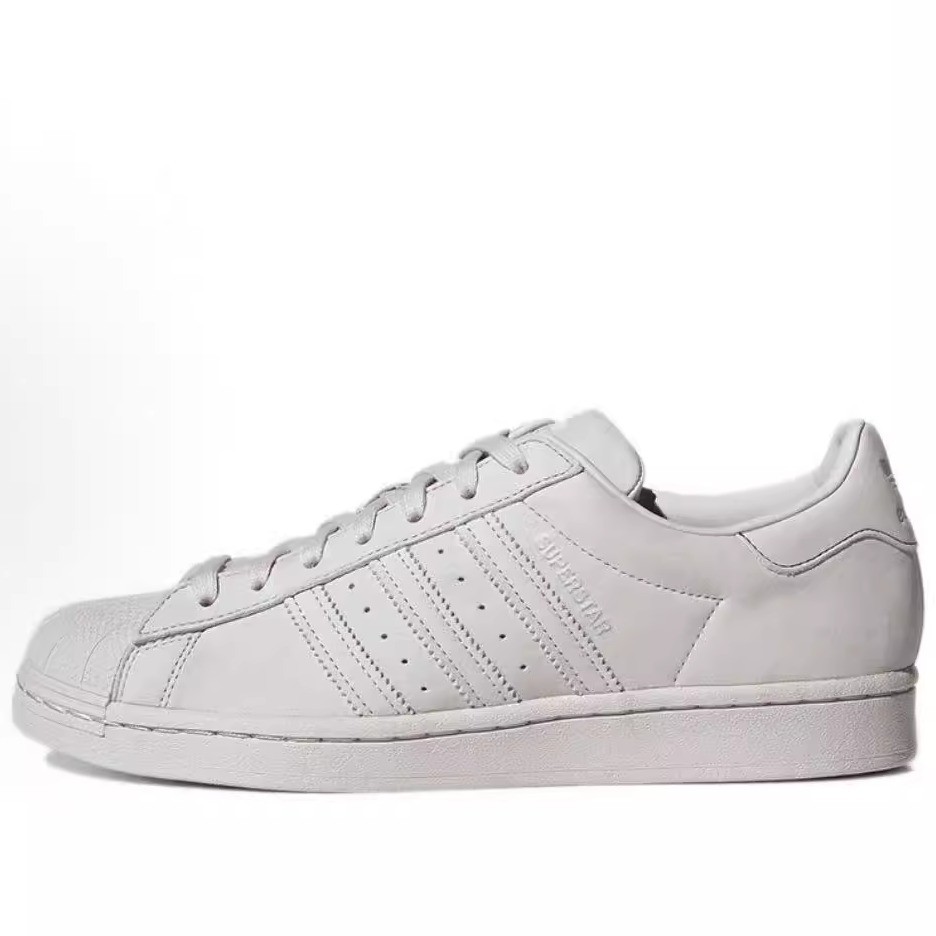 adidas/阿迪达斯GX3623耐磨 低帮 板鞋 男女同款 石膏白