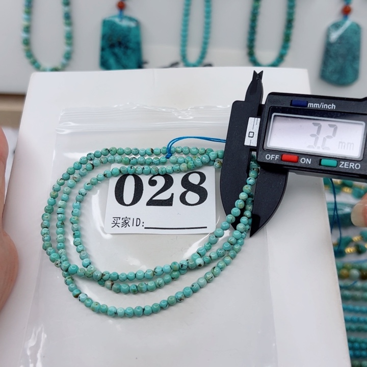 绿松石颈饰未镶嵌
