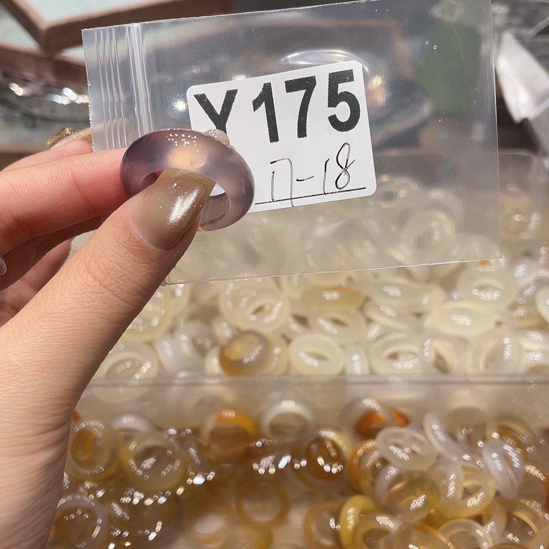 玛瑙/玉髓未镶嵌戒指175