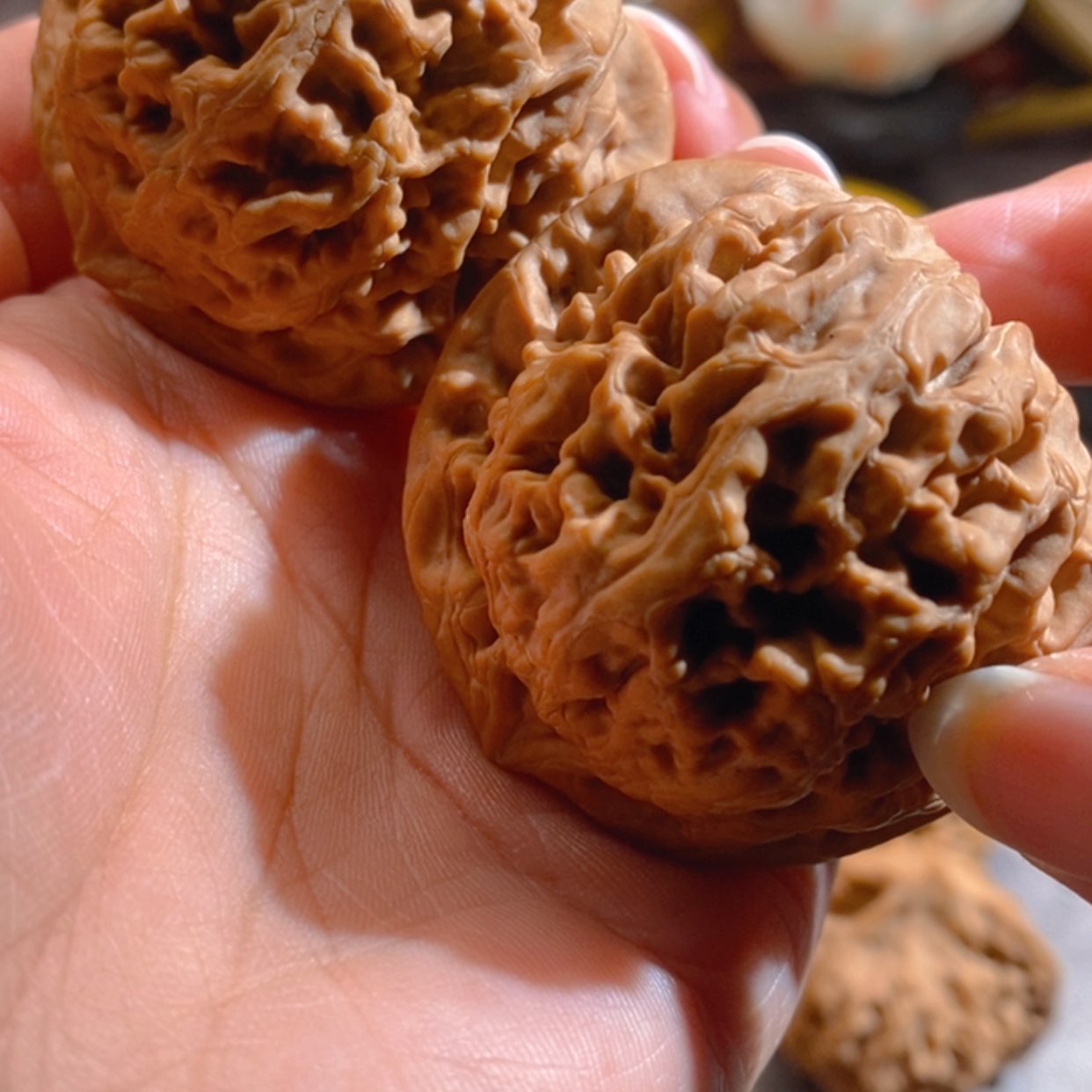 【闪购商品】吊坠文玩核桃土***地凤凰台