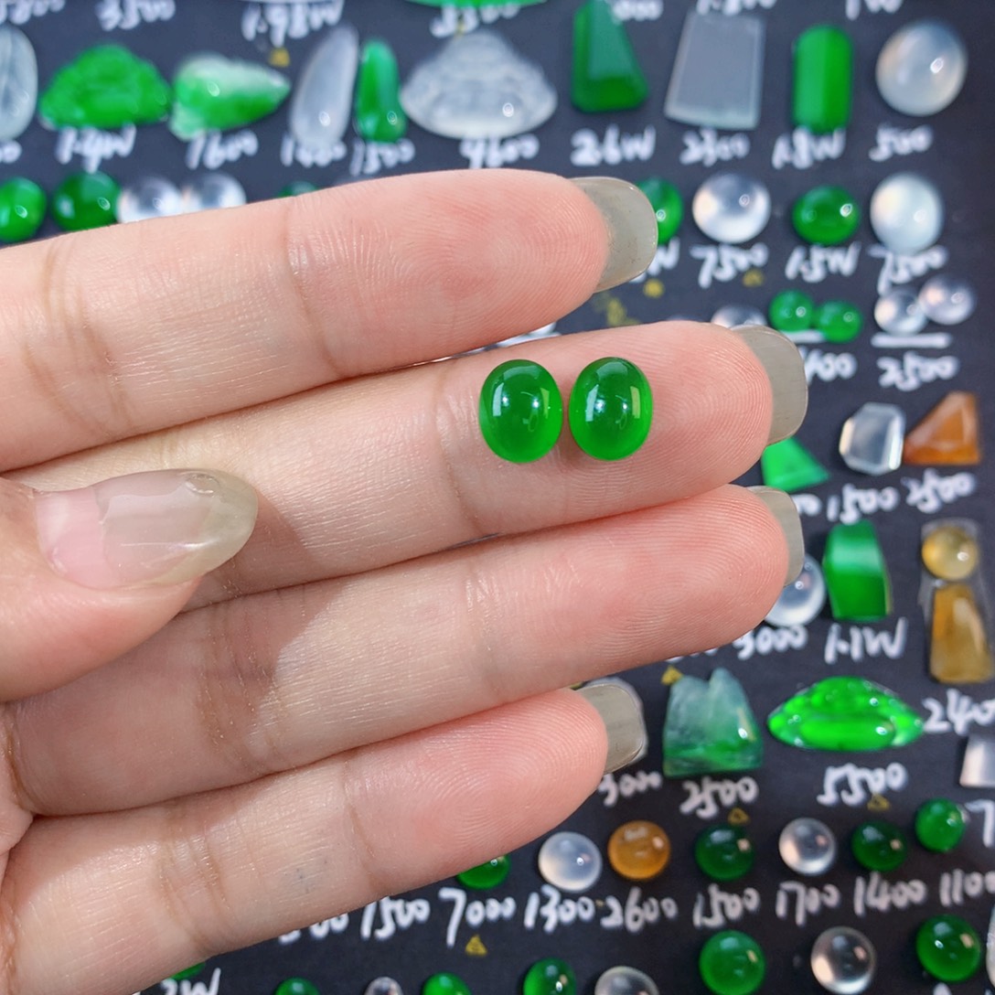 翡翠未镶嵌颈饰纯天然翡翠a货