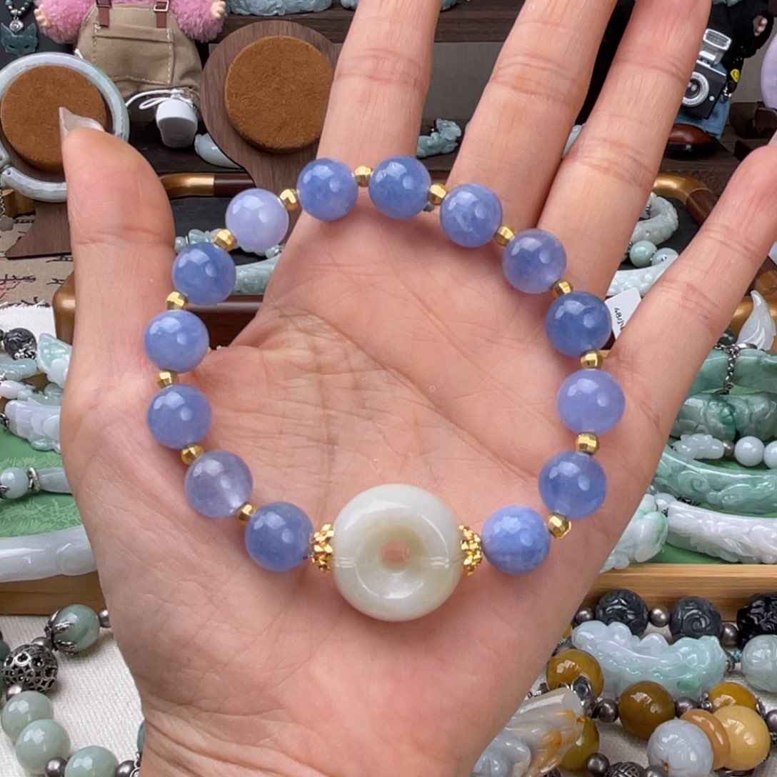 未镶嵌手链翡翠手链