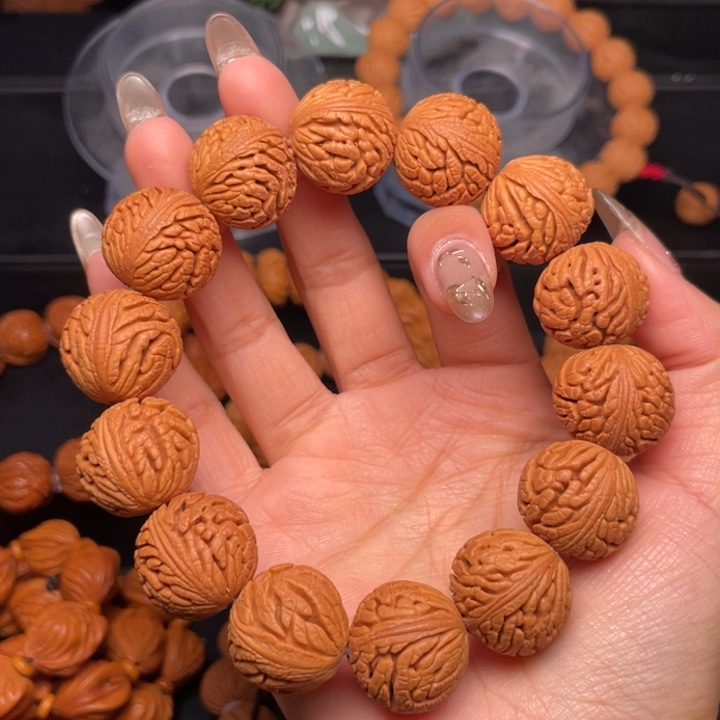 桃核手串20尺寸福利绣球（27号链接）