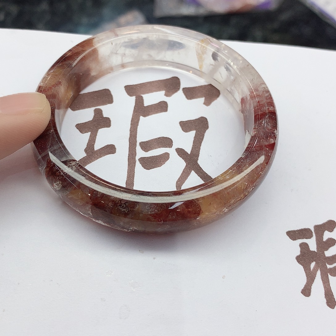 水晶手镯未镶嵌230（瑕疵5051