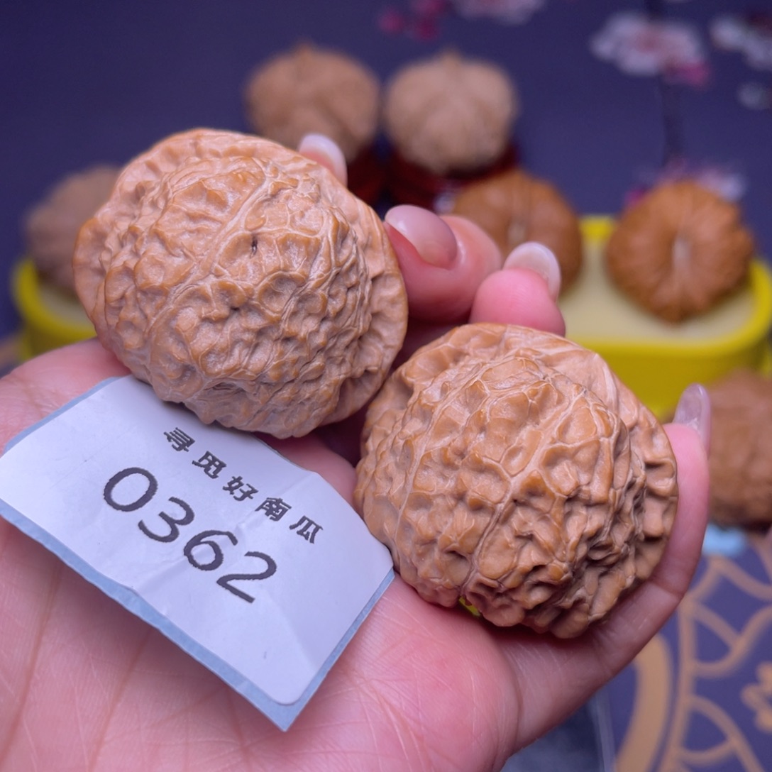 文玩核桃把件南瓜墩 40 0362