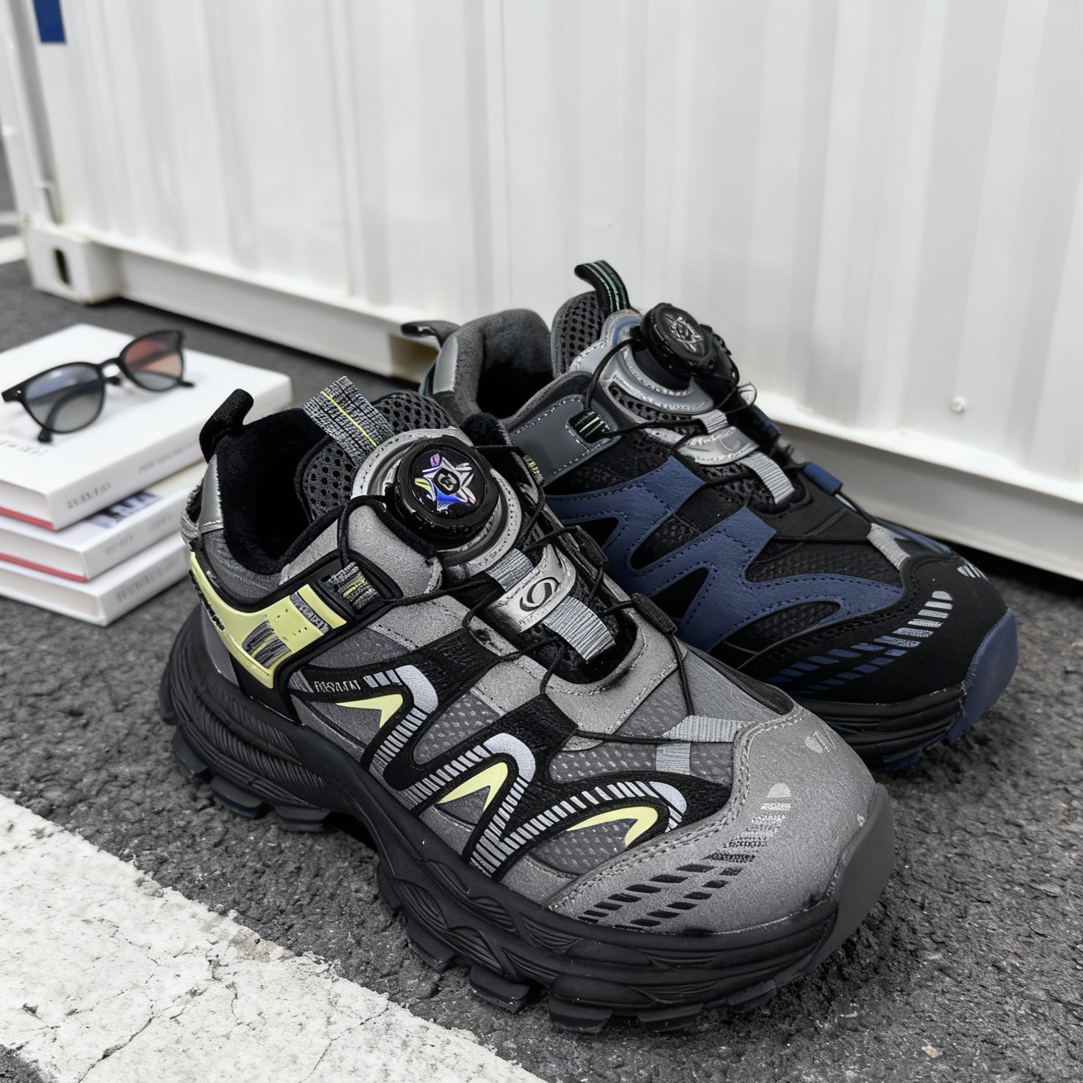 【大棉】男女孩皮面旋转扣运动休闲鞋运动鞋叮叮9608