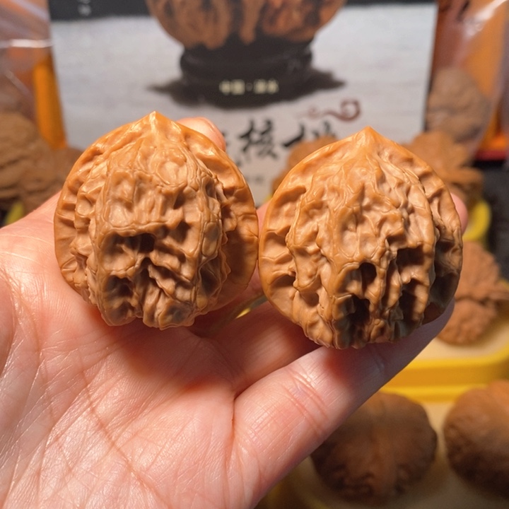 文玩核桃把件龙骨 38 40