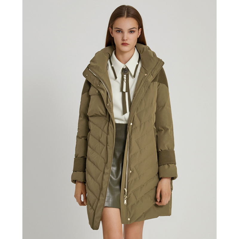 【尚雅】莱芙艾迪儿中长羽绒服1E4Y69135