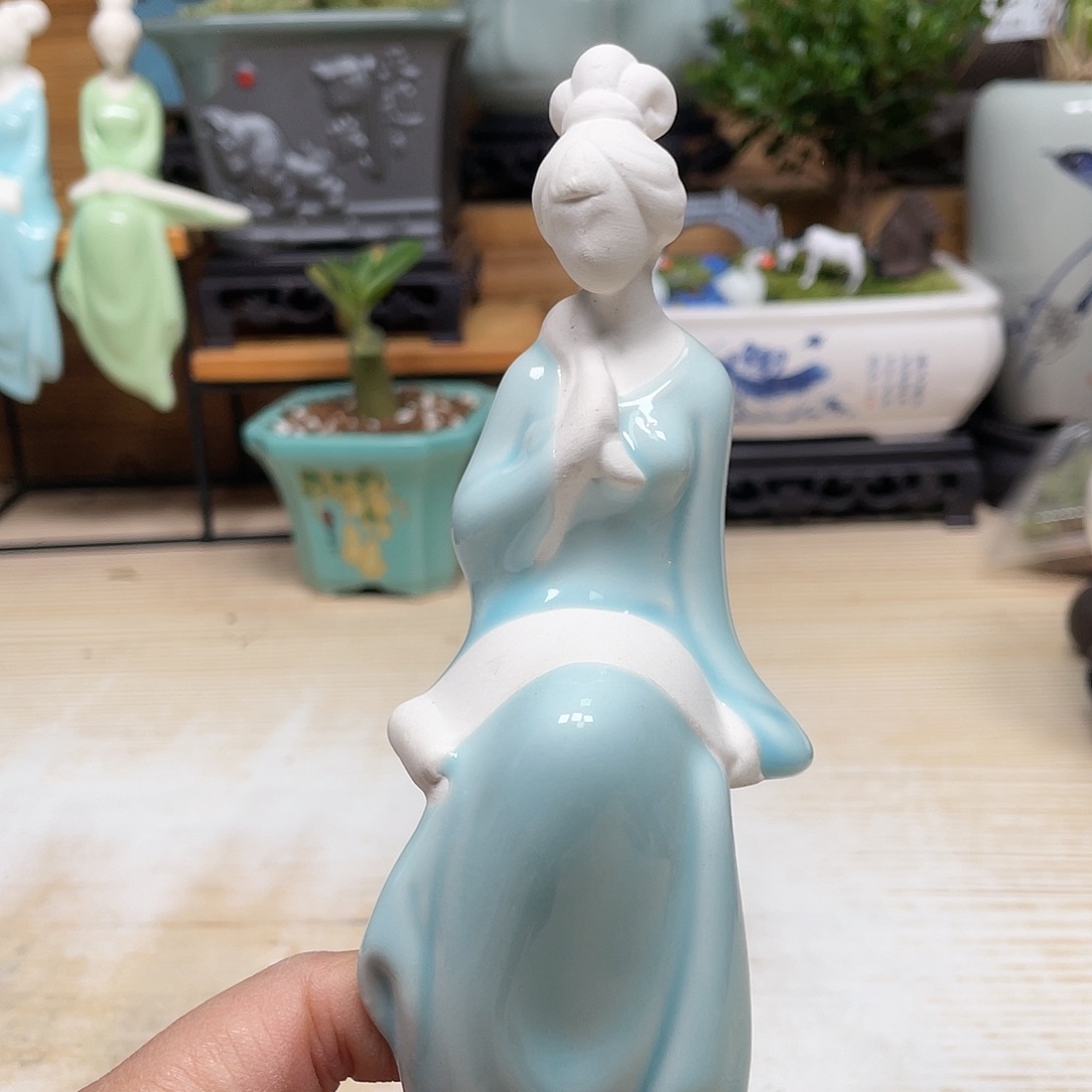 紫砂花盆陶瓷艺术花盆陶瓷