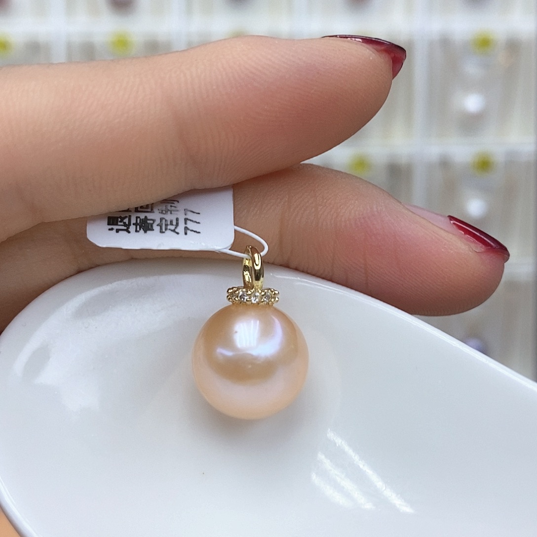 颈饰合金淡水珍珠
