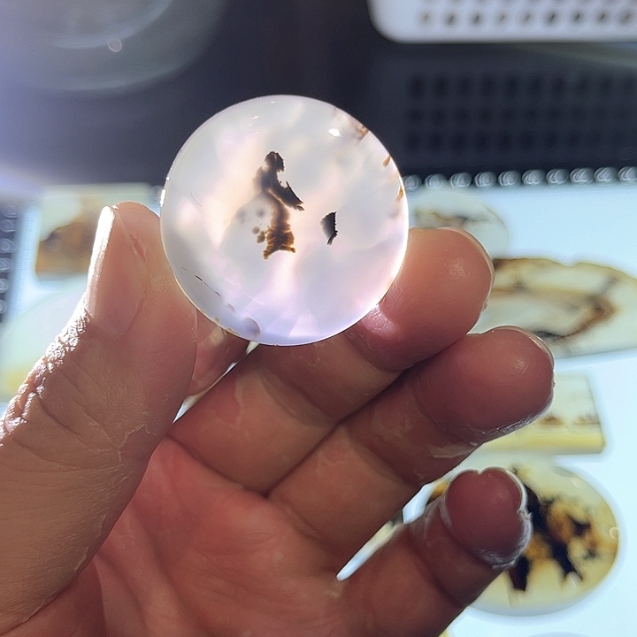 玛瑙/玉髓未镶嵌吊坠(不含链)