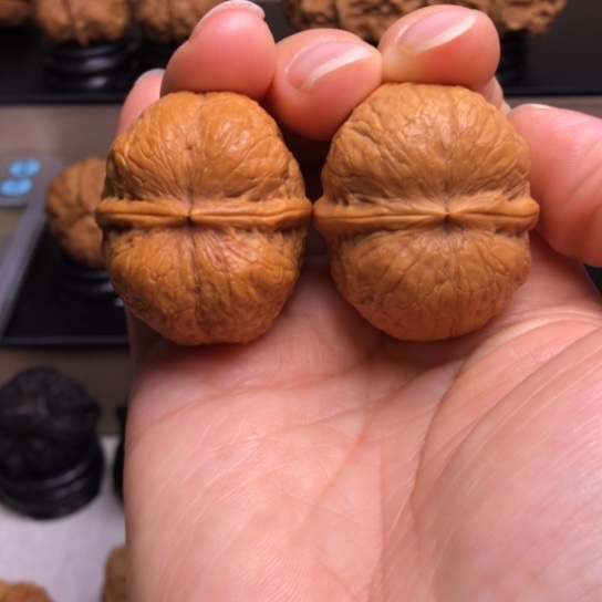 文玩核桃把件赵****常峭壁元宝66