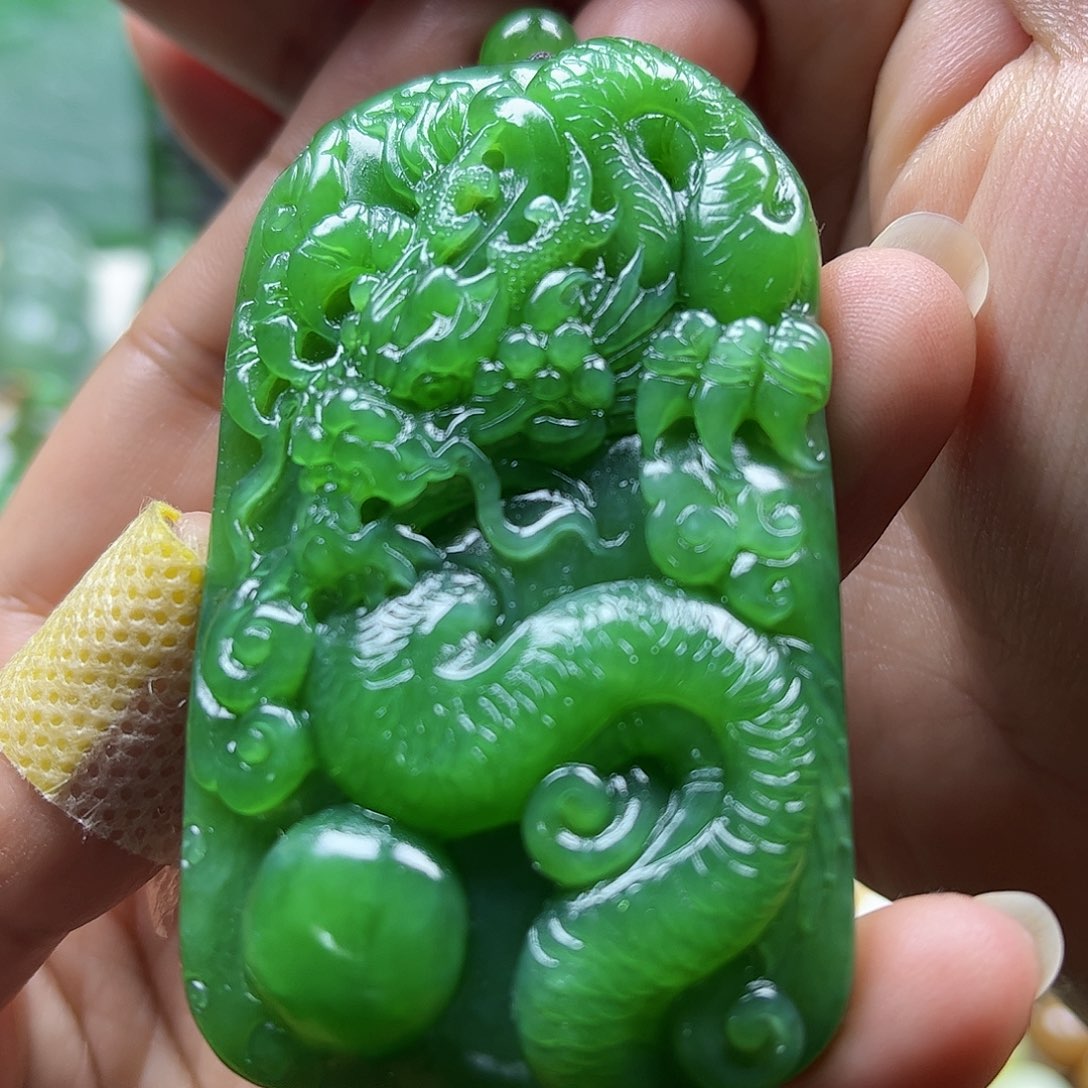 和田玉挂件未镶嵌